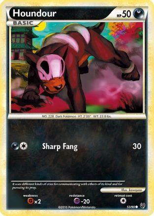 Houndour (53) 53/90 - Undaunted - Poke-Collect