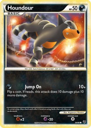 Houndour (54) 54/90 - Undaunted - Poke-Collect