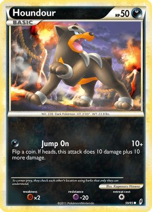 Houndour 59/95 - Call of Legends - Poke-Collect