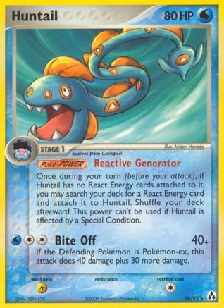 Huntail 18/92 - Legend Maker Reverse Holofoil - Poke-Collect