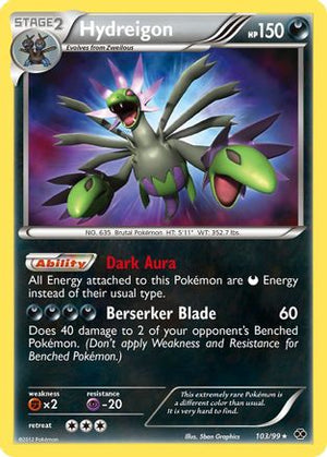 Hydreigon 103/99 - Next Destinies Holofoil - Poke-Collect