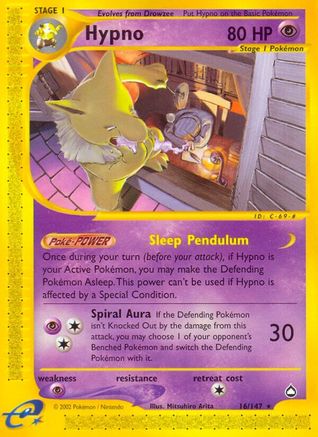 Hypno 16/147 - Aquapolis - Poke-Collect