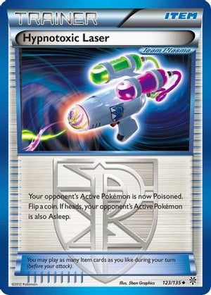 Hypnotoxic Laser 123/135 - Plasma Storm Reverse Holofoil - Poke-Collect
