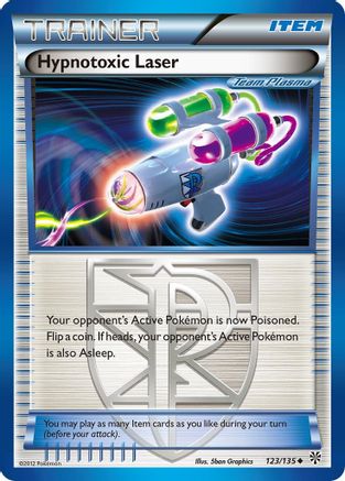 Hypnotoxic Laser (Team Plasma) 123/135 - Plasma Storm - Poke-Collect