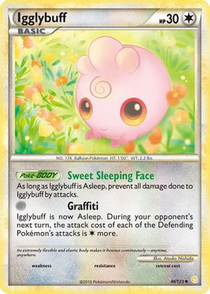 Igglybuff 44/123 - HeartGold SoulSilver Reverse Holofoil - Poke-Collect