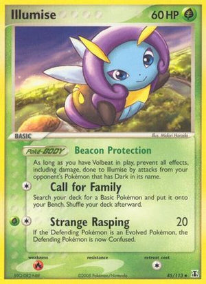Illumise 45/113 - Delta Species Reverse Holofoil - Poke-Collect