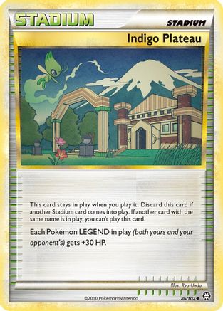Indigo Plateau 86/102 - Triumphant Reverse Holofoil - Poke-Collect
