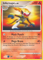 Infernape 22/100 - Majestic Dawn Reverse Holofoil - Poke-Collect