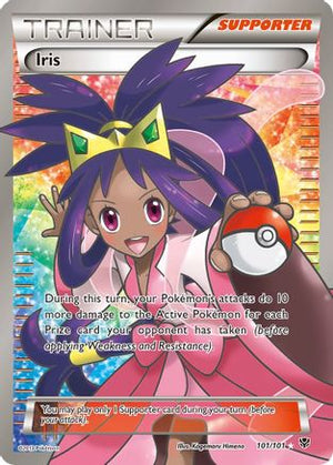 Iris (101 Full Art) 101/101 - Plasma Blast Holofoil - Poke-Collect