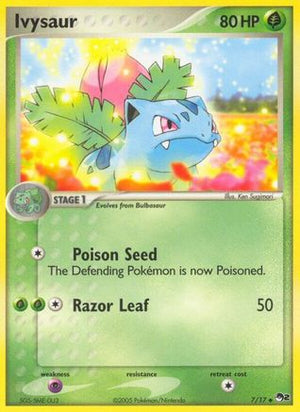 Ivysaur 7/17 - POP Series 2 - Poke-Collect