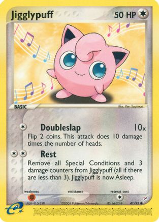 Jigglypuff 41/95 - Team Magma vs Team Aqua Reverse Holofoil - Poke-Collect
