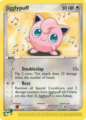 Jigglypuff 41/95 - Team Magma vs Team Aqua Reverse Holofoil - Poke-Collect