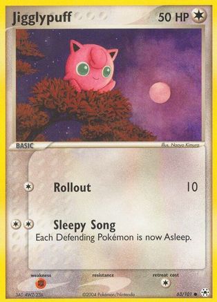 Jigglypuff 63/101 - Hidden Legends - Poke-Collect