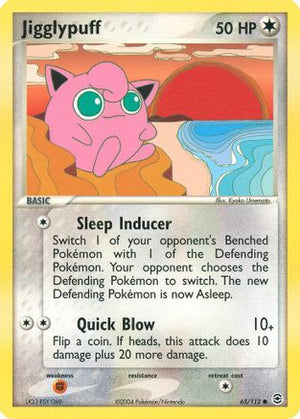 Jigglypuff 65/112 - FireRed & LeafGreen Reverse Holofoil - Poke-Collect