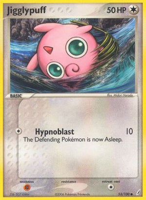 Jigglypuff 53/100 - Crystal Guardians Reverse Holofoil - Poke-Collect