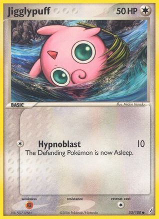 Jigglypuff 53/100 - Crystal Guardians - Poke-Collect