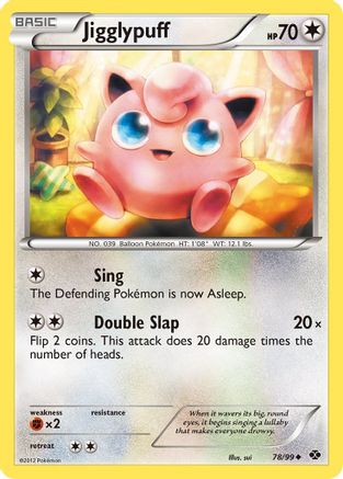 Jigglypuff 78/99 - Next Destinies - Poke-Collect