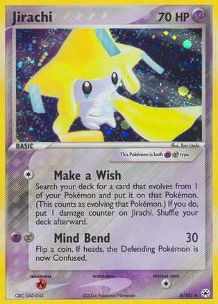 Jirachi 8/101 - Hidden Legends Reverse Holofoil - Poke-Collect
