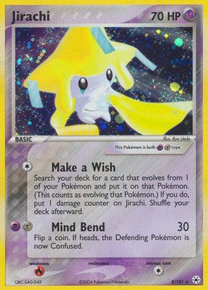 Jirachi 8/101 - Hidden Legends Holofoil - Poke-Collect