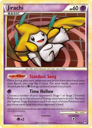 Jirachi 11/95 - Call of Legends Reverse Holofoil - Poke-Collect