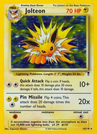 Jolteon 14/110 - Legendary Collection Holofoil - Poke-Collect