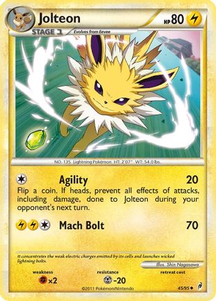 Jolteon 45/95 - Call of Legends - Poke-Collect