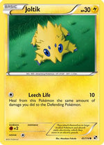Joltik (45) 45/114 - Black and White Reverse Holofoil - Poke-Collect
