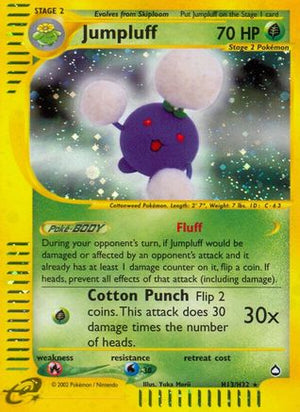 Jumpluff H13/147 - Aquapolis Holofoil - Poke-Collect