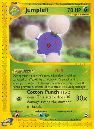 Jumpluff 17/147 - Aquapolis - Poke-Collect