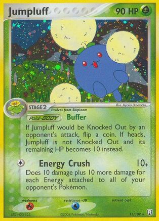 Jumpluff 11/109 - Team Rocket Returns Reverse Holofoil - Poke-Collect