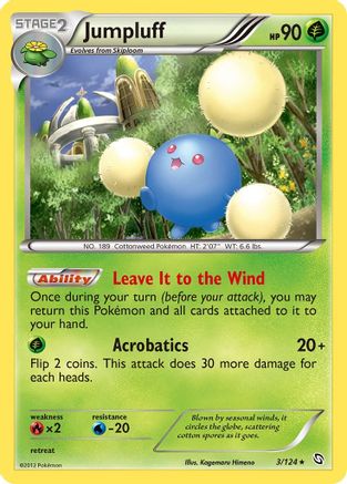 Jumpluff 3/124 - Dragons Exalted - Poke-Collect