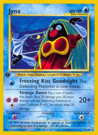 Jynx 31/64 - Neo Revelation 1st Edition - Poke-Collect