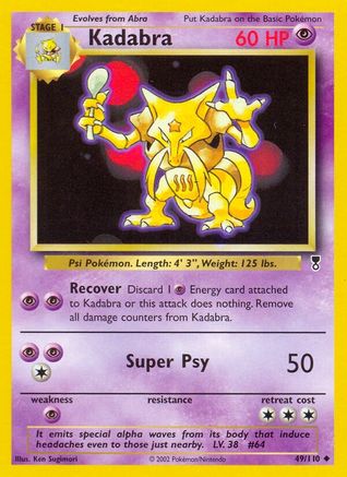 Kadabra 49/110 - Legendary Collection - Poke-Collect