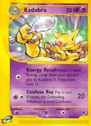 Kadabra 84/165 - Expedition Base Set Reverse Holofoil - Poke-Collect