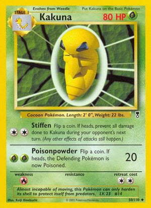 Kakuna 50/110 - Legendary Collection Reverse Holofoil - Poke-Collect