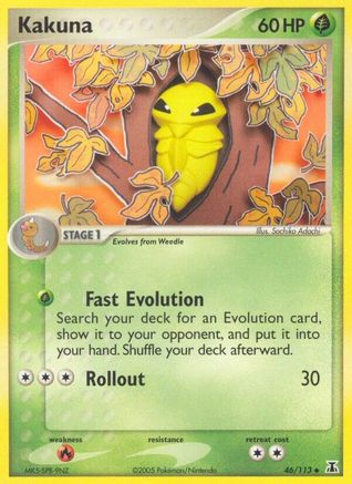 Kakuna 46/113 - Delta Species Reverse Holofoil - Poke-Collect