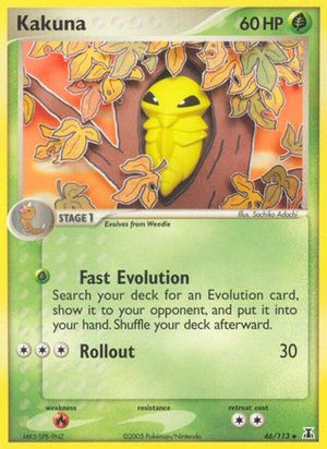 Kakuna 46/113 - Delta Species Reverse Holofoil - Poke-Collect
