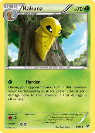 Kakuna 4/146 - XY Base Set - Poke-Collect