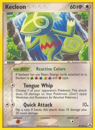 Kecleon 37/92 - Legend Maker - Poke-Collect