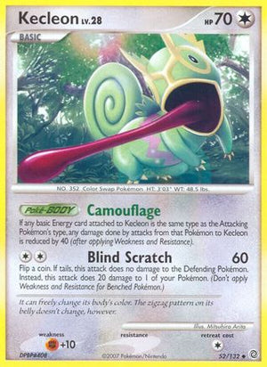 Kecleon 52/132 - Secret Wonders Reverse Holofoil - Poke-Collect