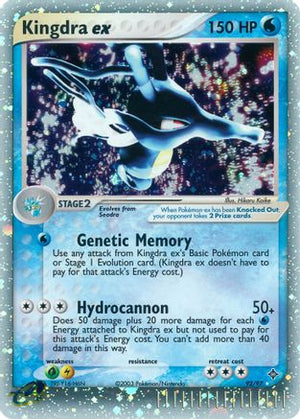 Kingdra ex 92/97 - Dragon Holofoil