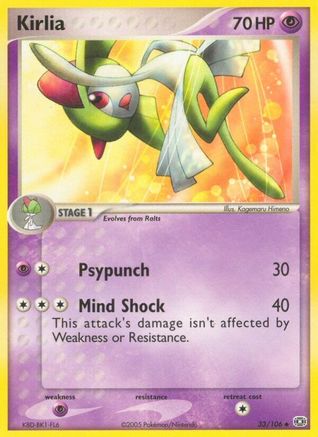 Kirlia 33/106 - Emerald - Poke-Collect