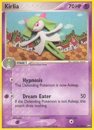 Kirlia 31/108 - Power Keepers Reverse Holofoil - Poke-Collect