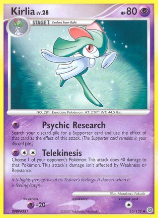 Kirlia 53/132 - Secret Wonders - Poke-Collect