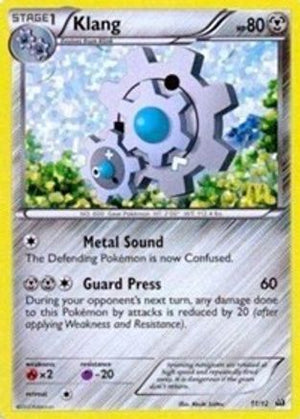 Klang 11/12 - McDonalds Collection 2012 Holofoil - Poke-Collect