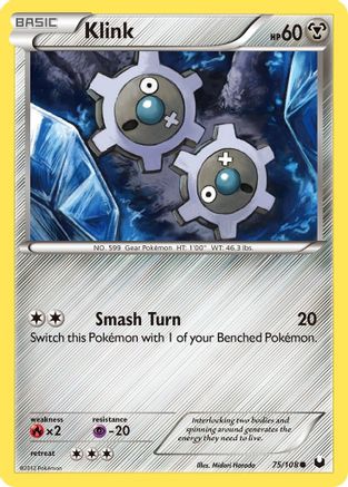Klink 75/108 - Dark Explorers Reverse Holofoil - Poke-Collect