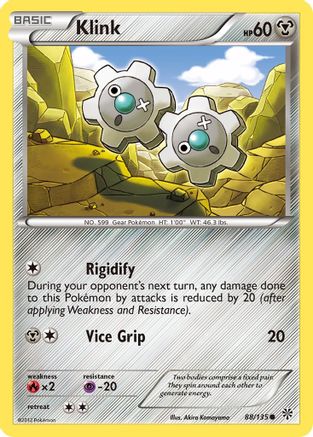 Klink 88/135 - Plasma Storm Reverse Holofoil - Poke-Collect