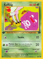 Koffing 58/82 - Team Rocket 1st Edition - Poke-Collect