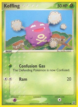Koffing 72/113 - Delta Species Reverse Holofoil - Poke-Collect
