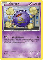 Koffing (57) 57/135 - Plasma Storm - Poke-Collect